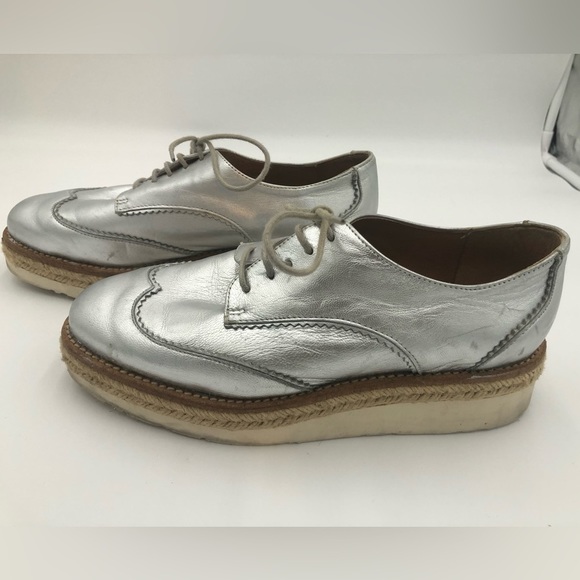 L’INTERVALLE Espadrille Sneakers, Silver - Picture 3 of 8